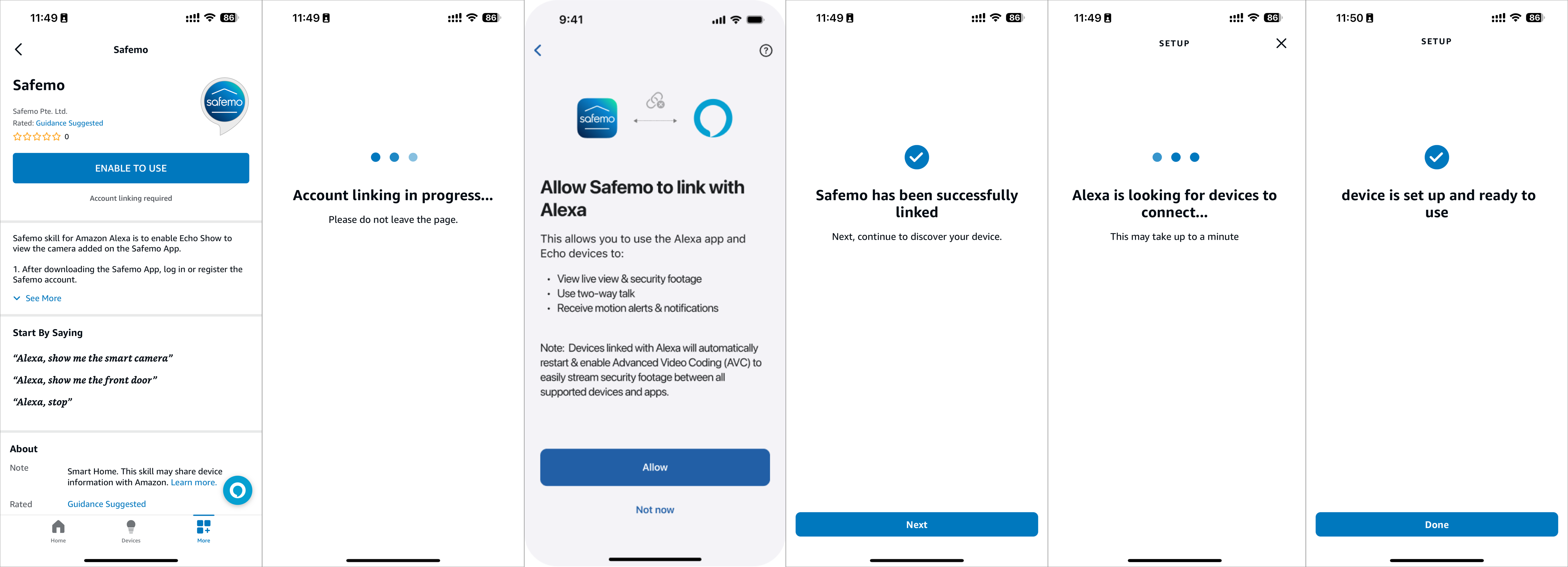 Guide: Using Amazon Alexa with Safemo – Safemo